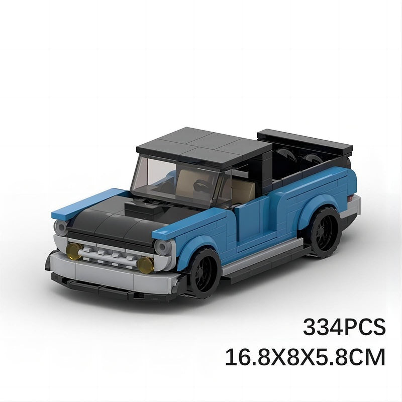 1950's Farm Truck MOC Building Kit | Vintage Agricultural Vehicle - 6
