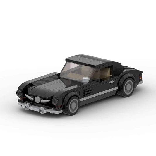1950s Gullwing Coupe Retro Sports Car Building Kit | LEGO-Compatible MOC - 1