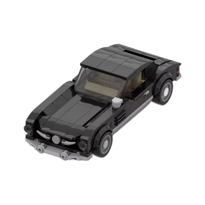 1950s Gullwing Coupe Retro Sports Car Building Kit | LEGO-Compatible MOC - 5