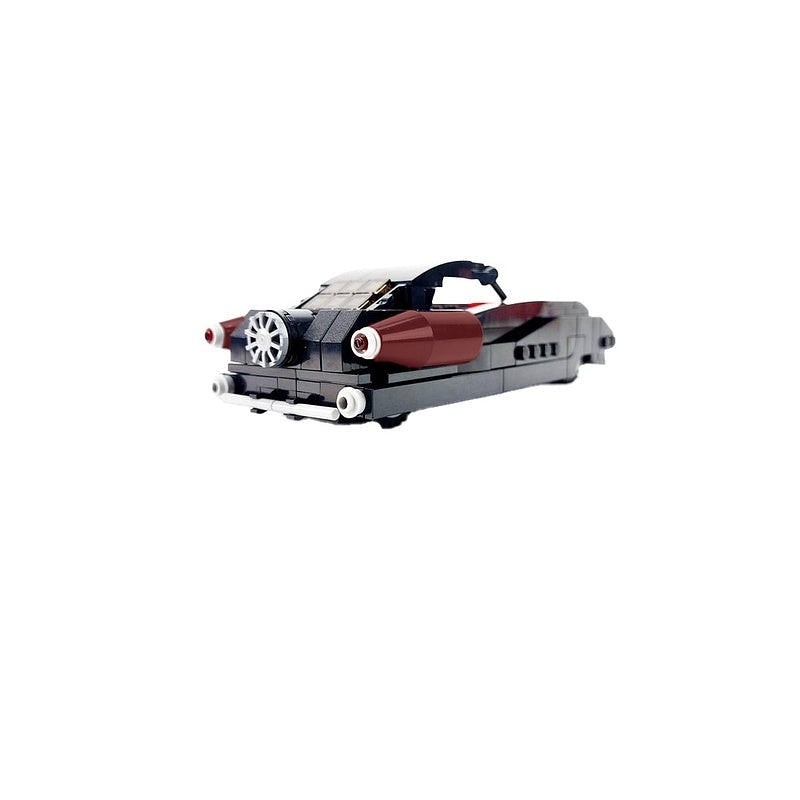 1950s Retro Superhero Supercar MOC Building Kit - 2