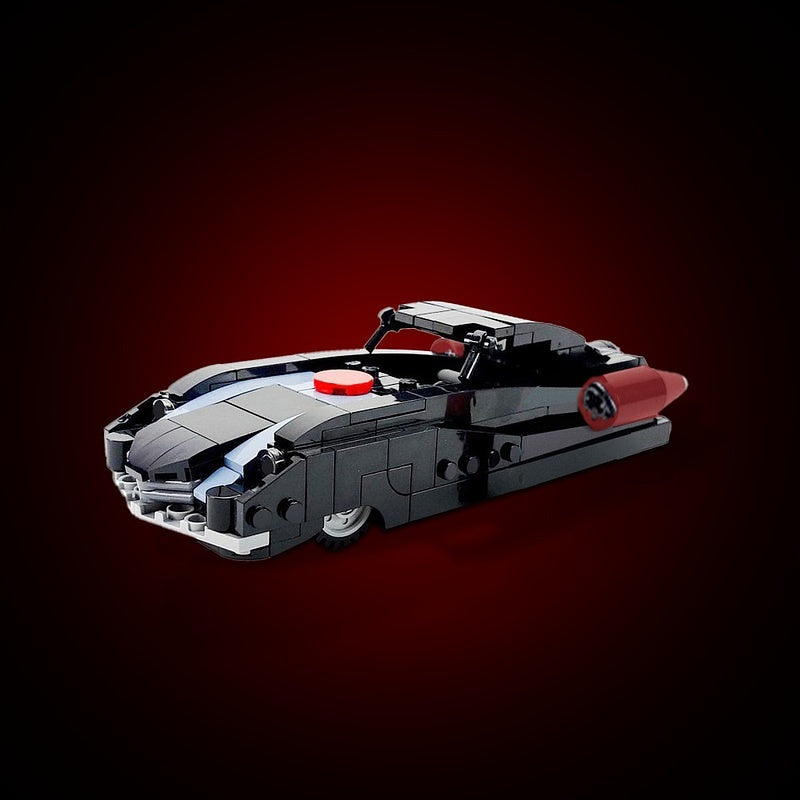 1950s Retro Superhero Supercar MOC Building Kit - 5