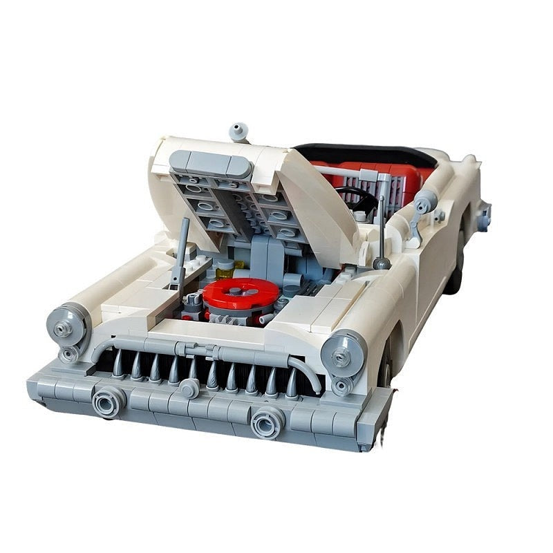 1953 Vintage Skylark Convertible MOC Building Kit | Classic Car Model - 2