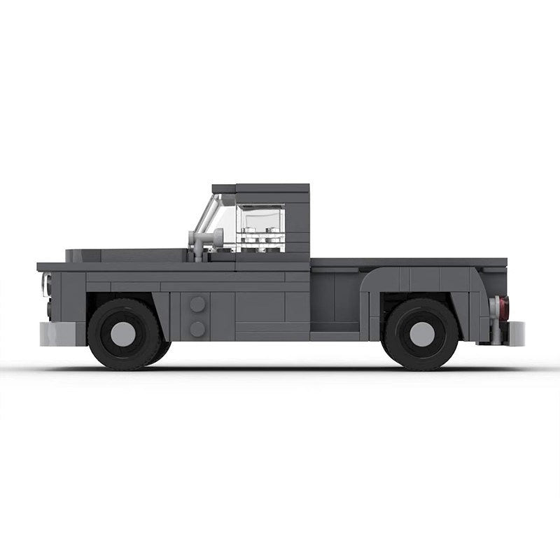 1955 Apache Pickup Truck MOC Building Kit | Vintage Truck Model - 3