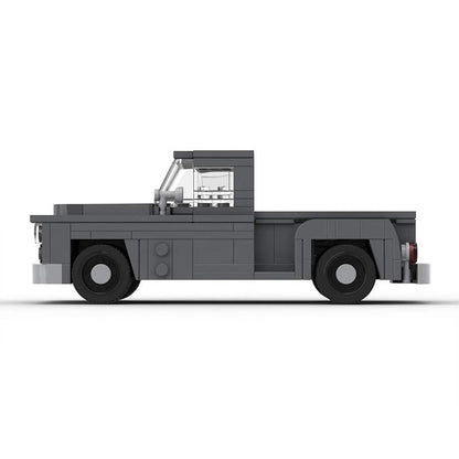 1955 Apache Pickup Truck MOC Building Kit | Vintage Truck Model - 3