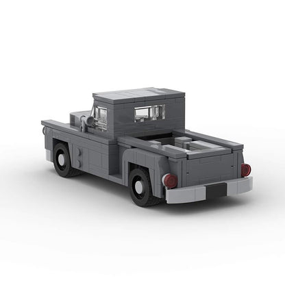1955 Apache Pickup Truck MOC Building Kit | Vintage Truck Model - 4