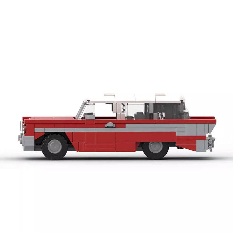 1957 Vintage Station Wagon MOC Building Kit | Classic Vehicle Model - 3
