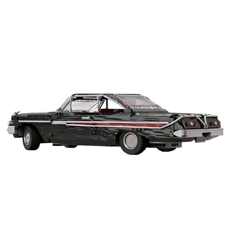 1961 Vintage SS Muscle Car MOC Building Kit | Classic Vehicle Model - 2