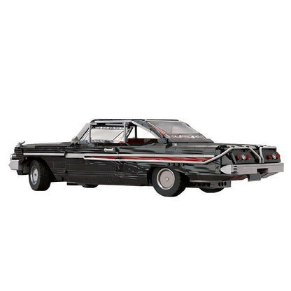 1961 Vintage SS Muscle Car MOC Building Kit | Classic Vehicle Model - 2