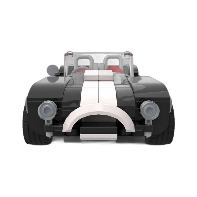 1962 Classic V8 Roadster Building Kit | LEGO-Compatible MOC - 5