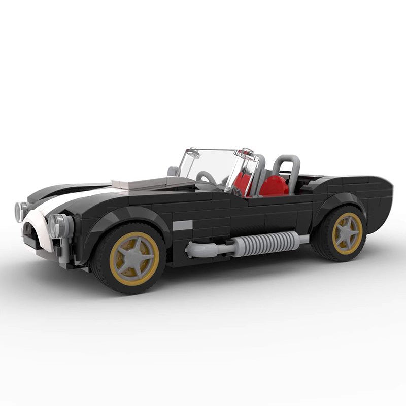 1962 Classic V8 Roadster Building Kit | LEGO-Compatible MOC - 6
