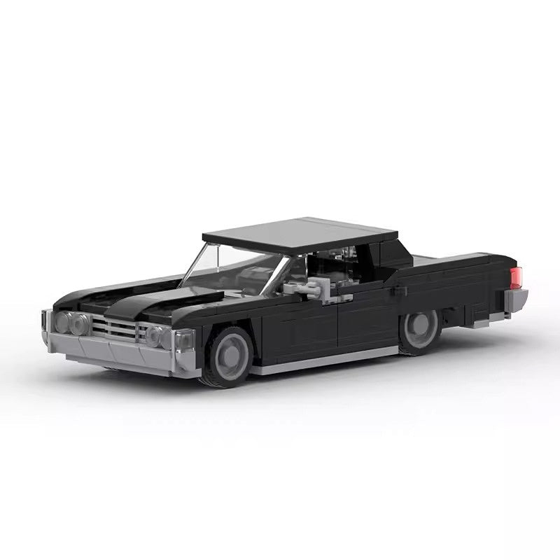 1965 American Luxury Sedan Building Kit | LEGO-Compatible MOC - 1