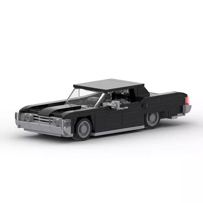 1965 American Luxury Sedan Building Kit | LEGO-Compatible MOC - 1