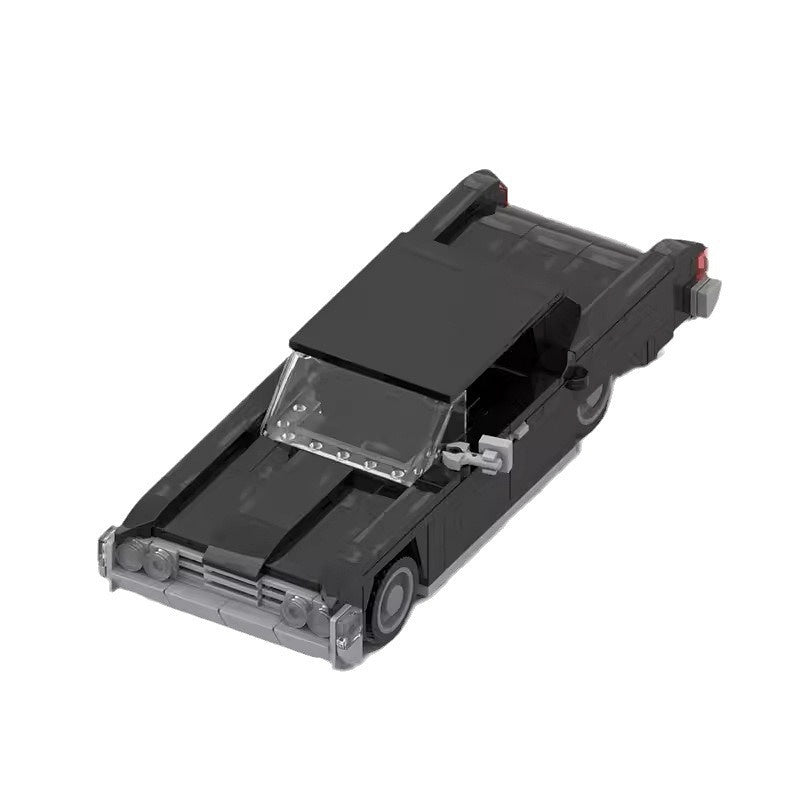 1965 American Luxury Sedan Building Kit | LEGO-Compatible MOC - 5