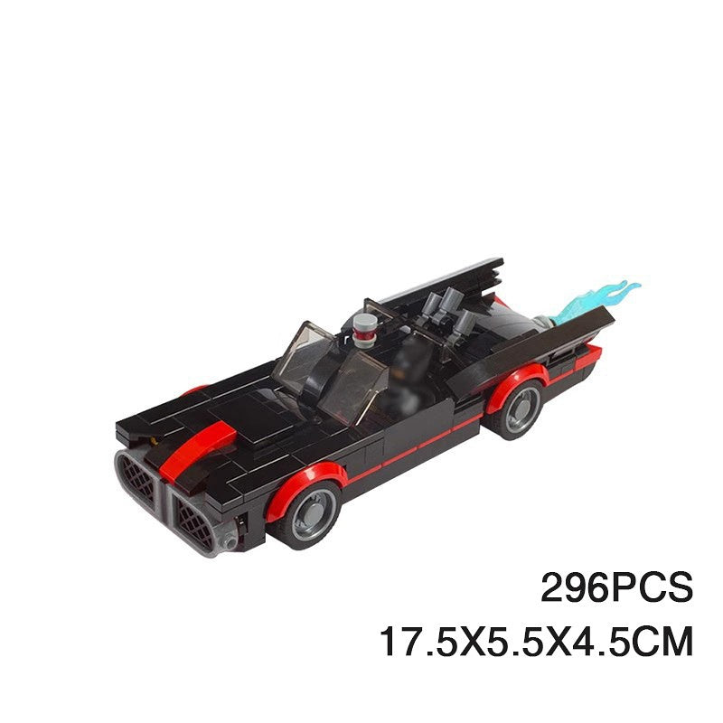 1966 Retro Vigilante Super Hero Crimefighting Car Building Kit | LEGO-Compatible MOC - 5