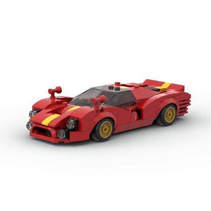1967 Italian V12 Endurance Race Car Building Kit | LEGO-Compatible MOC - 1