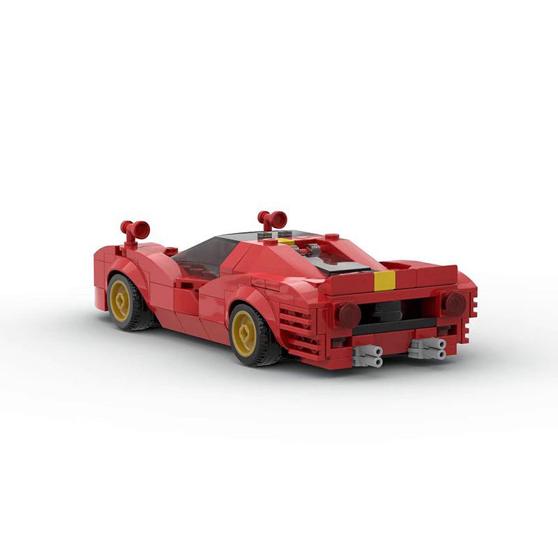1967 Italian V12 Endurance Race Car Building Kit | LEGO-Compatible MOC - 4