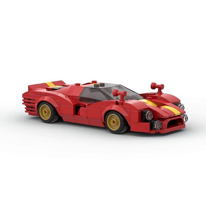 1967 Italian V12 Endurance Race Car MOC Building Kit | Vintage Racer - 2