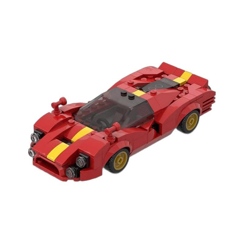 1967 Italian V12 Endurance Race Car MOC Building Kit | Vintage Racer - 5