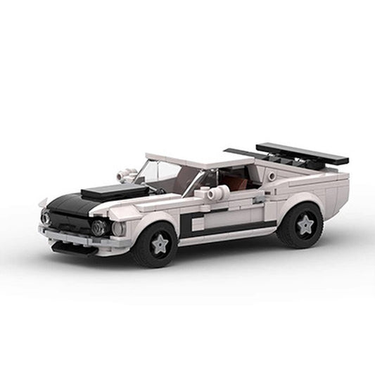 1969 Boss 302 Classic Muscle Car Building Kit | LEGO-Compatible MOC - 1