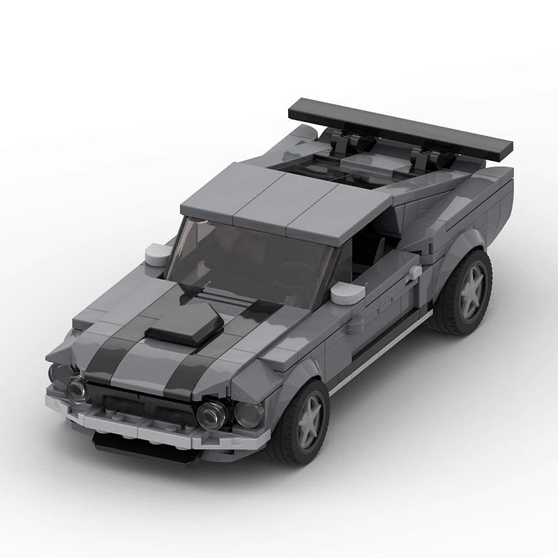 1969 Boss 302 Classic Muscle Car Building Kit | LEGO-Compatible MOC - 3