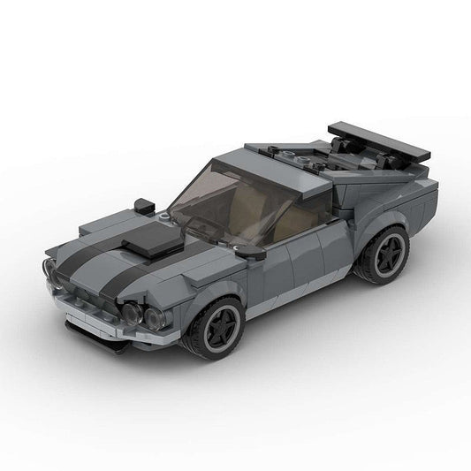 1969 Boss 302 Classic Muscle Car MOC Building Kit | Vehicle Model - 1