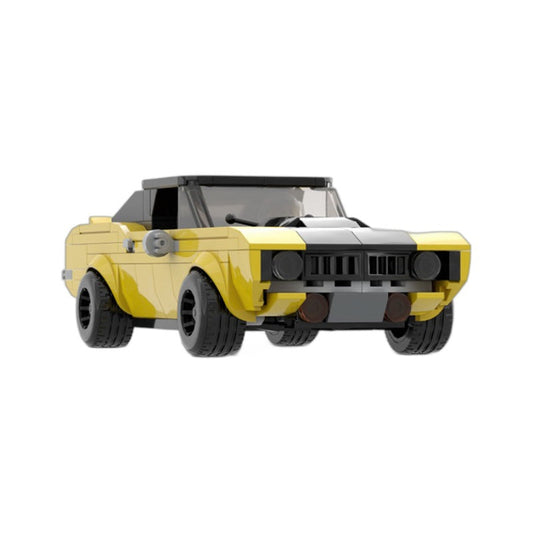 1969 Classic Muscle Car Building Kit | LEGO-Compatible MOC - 1
