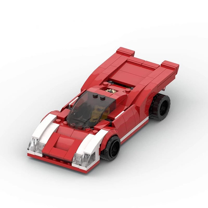 1970s Endurance Racing Prototype Building Kit | 8-Wide Compatible MOC - 1