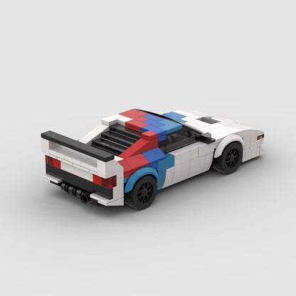 1970s M1 Wedge Supercar Building Kit | LEGO-Compatible MOC - 3