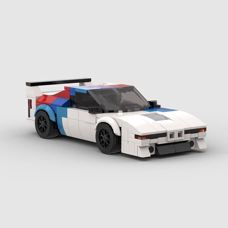 1970s M1 Wedge Supercar Building Kit | LEGO-Compatible MOC - 4