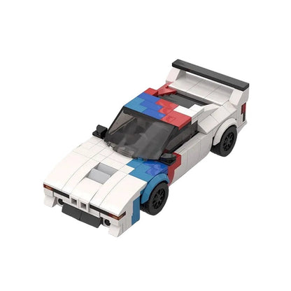 1970s M1 Wedge Supercar MOC Building Kit | Retro Vehicle Model - 1