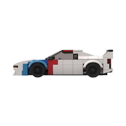 1970s M1 Wedge Supercar MOC Building Kit | Retro Vehicle Model - 5