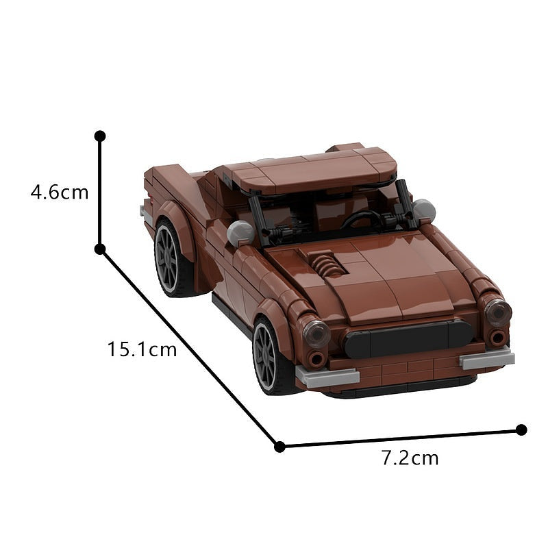 1971 Scandinavian Restomod Sports Coupe MOC Building Kit - 6