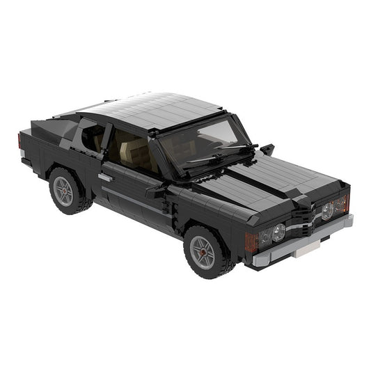 1972 Vintage GT Coupe Building Kit | LEGO-Compatible MOC - 3