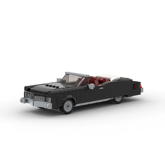 1973 American Luxury Coupe Building Kit | LEGO-Compatible MOC - 1