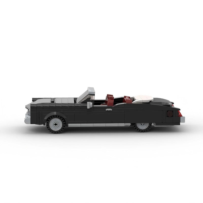 1973 American Luxury Coupe Building Kit | LEGO-Compatible MOC - 4