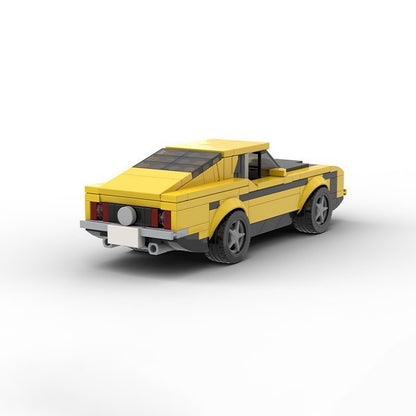 1973 Classic Fastback Muscle Car Building Kit | LEGO-Compatible MOC - 2