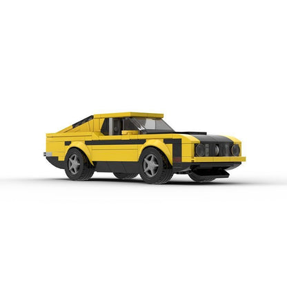 1973 Classic Fastback Muscle Car Building Kit | LEGO-Compatible MOC - 3