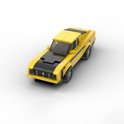 1973 Classic Fastback Muscle Car Building Kit | LEGO-Compatible MOC - 4