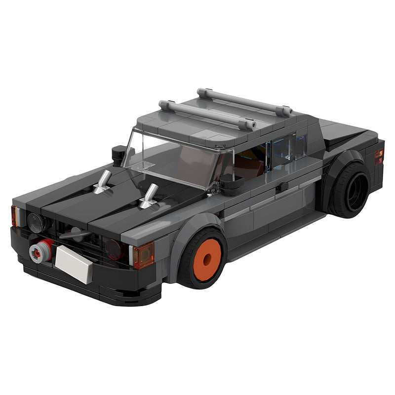 1977 Swedish Drift Custom Coupe MOC Building Kit - 1