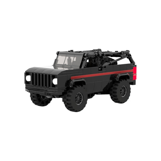 1979 Retro 4x4 Off-Road Vehicle MOC Building Kit | Classic Adventure Model - 1
