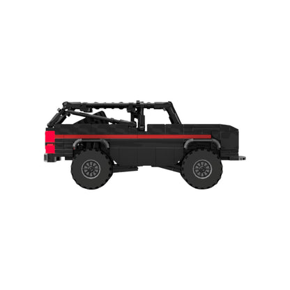 1979 STEV Retro 4x4 Off-Road Vehicle Building Kit | LEGO-Compatible MOC - 3