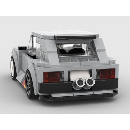 1981 German Turbo Hot Hatch Custom MOC Building Kit - 2