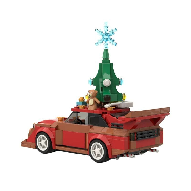 1985 Festive Rally Car Building Kit | Compatible MOC - 2