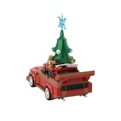 1985 Festive Rally Car Building Kit | Compatible MOC - 3