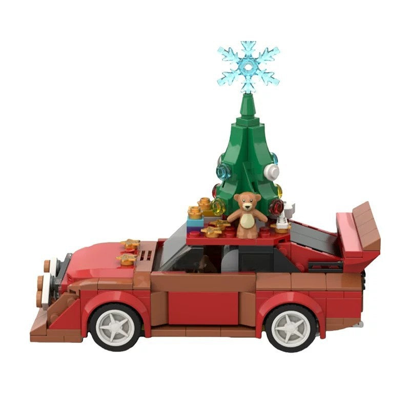 1985 Festive Rally Car Building Kit | Compatible MOC - 4