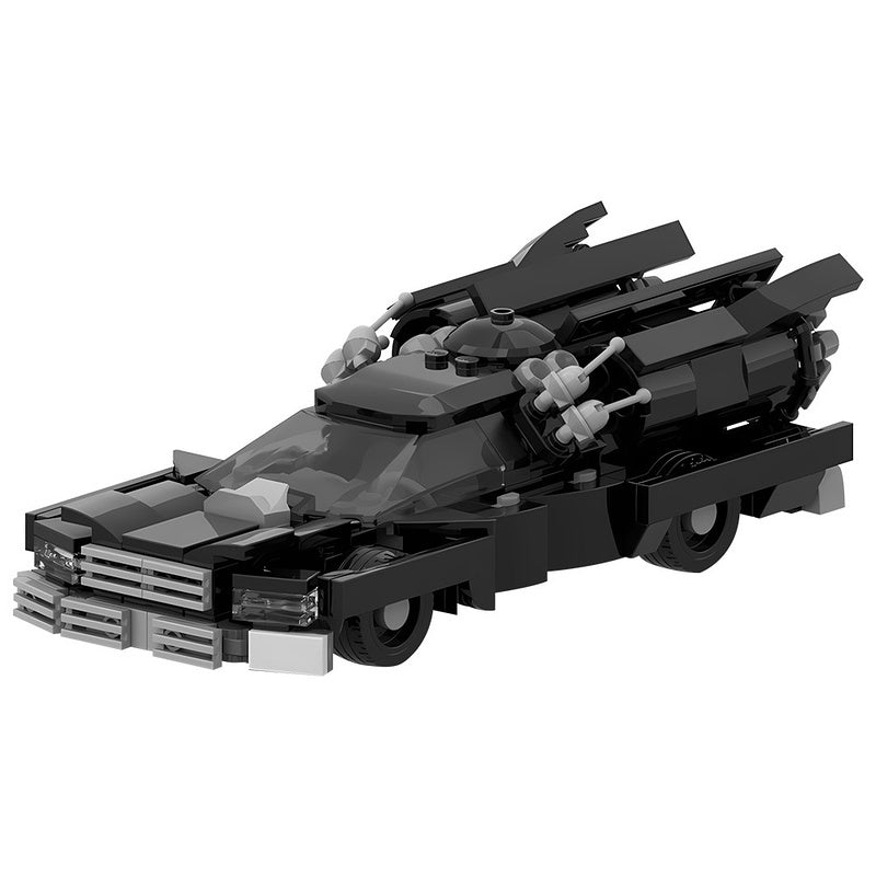 1986 Ford Crown Victoria LTD Rocket Mode - 8 Stud Wide  As a follow up to my previous MOC, this is the 1986 Ford Crown Victoria LTD as seen in Men In Black - specifically the alternate mode during the Queens Midtown Tunnel scene.  - 3