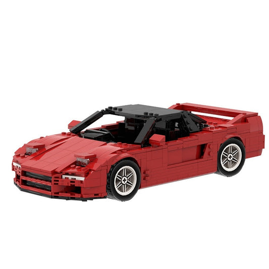 1990 Japanese Mid-Engine Sportscar MOC Building Kit | Classic Vehicle Model - 1