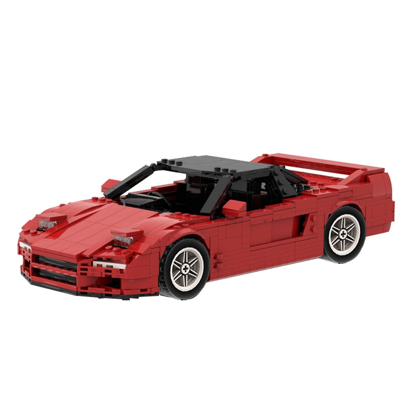 1990 Japanese Mid-Engined Sportscar Building Kit | LEGO-Compatible MOC - 2