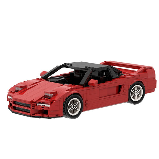 1990 Japanese Mid-Engined Sportscar Building Kit | LEGO-Compatible MOC - 2