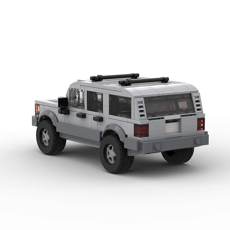 1990s American Classic ZJ-Style 4x4 Off-Road SUV Building Kit | Adventure Vehicle Model - 4